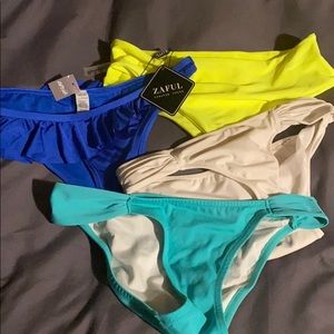 Victorias secret, Aerie, Zaful bottoms